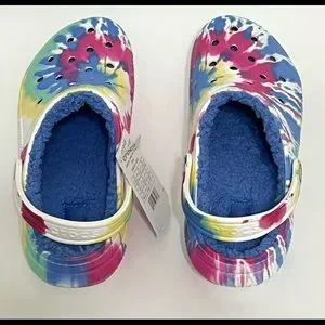 CROCS | Shoes | Crocs Men Size 3 Classic Tiedye Lined Clog  display picture 2